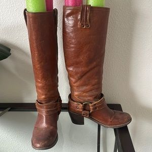 Frye tall western boots - refurbished needed